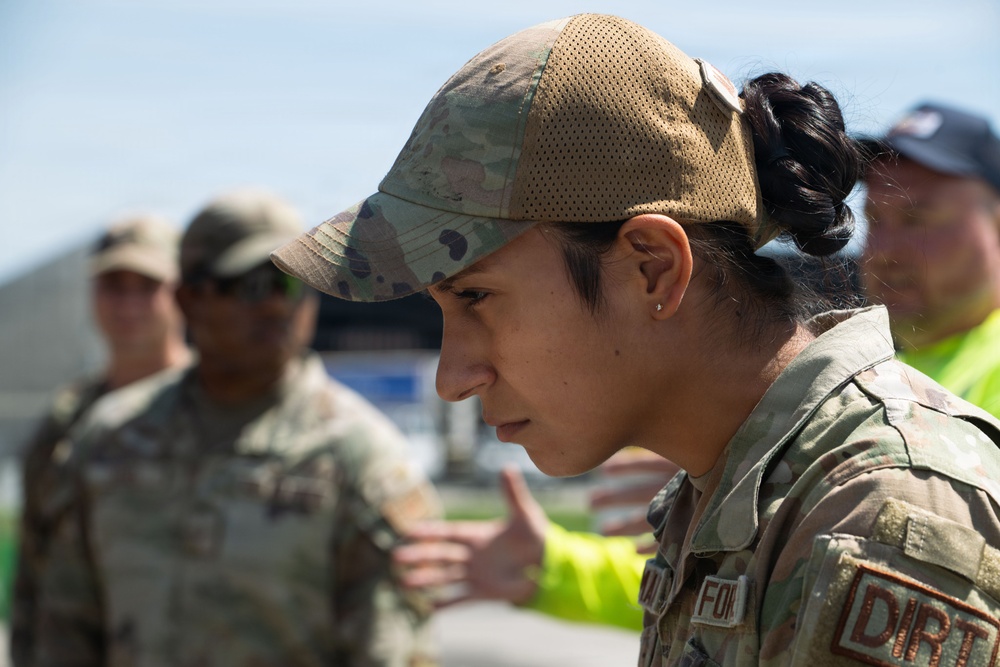 316th Civil Engineer Squadron strengthens community relations through training partnership with BWI Airport