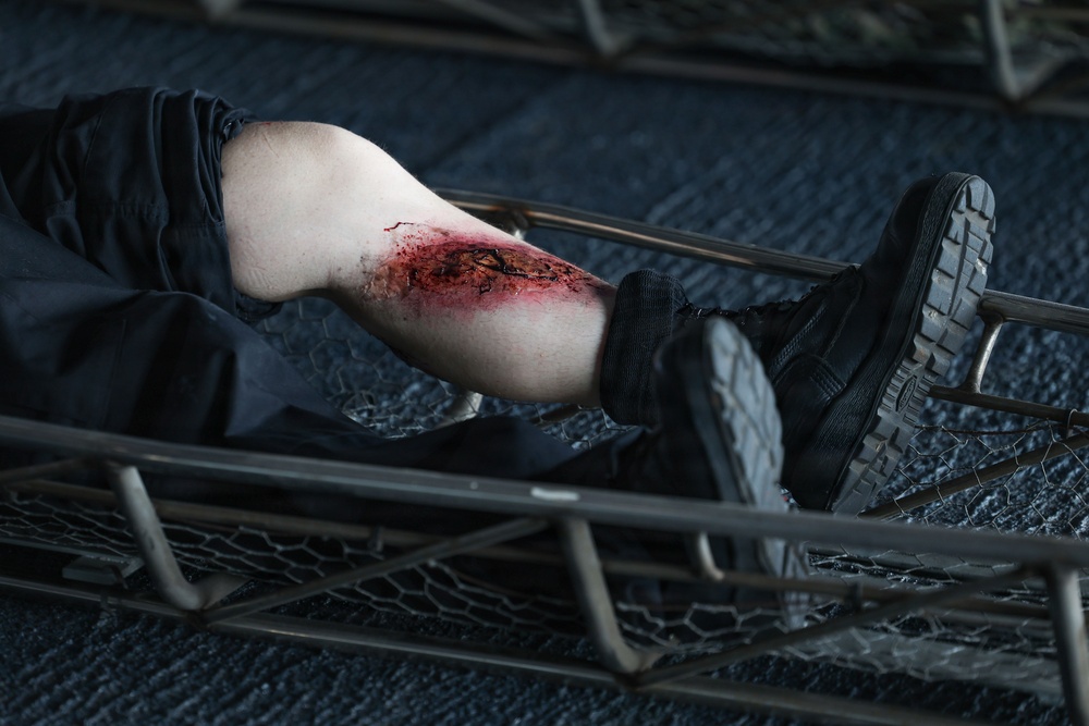IKE Conducts Mass Casualty Drill