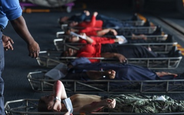 IKE Conducts Mass Casualty Drill