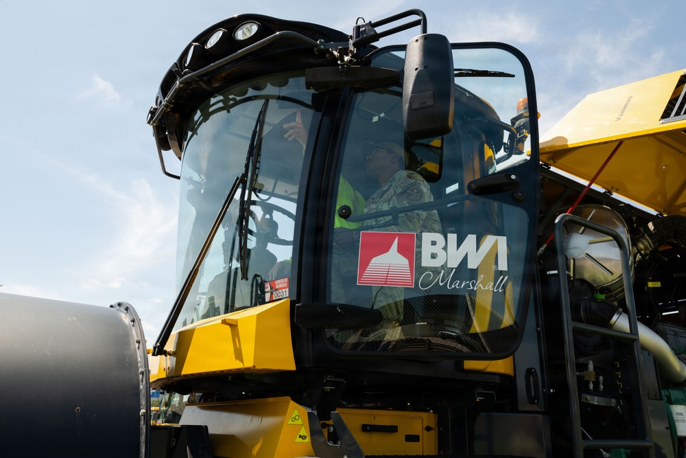 316th Civil Engineer Squadron strengthens community relations through training partnership with BWI Airport