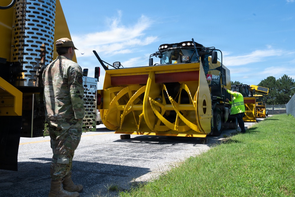 316th Civil Engineer Squadron strengthens community relations through training partnership with BWI Airport