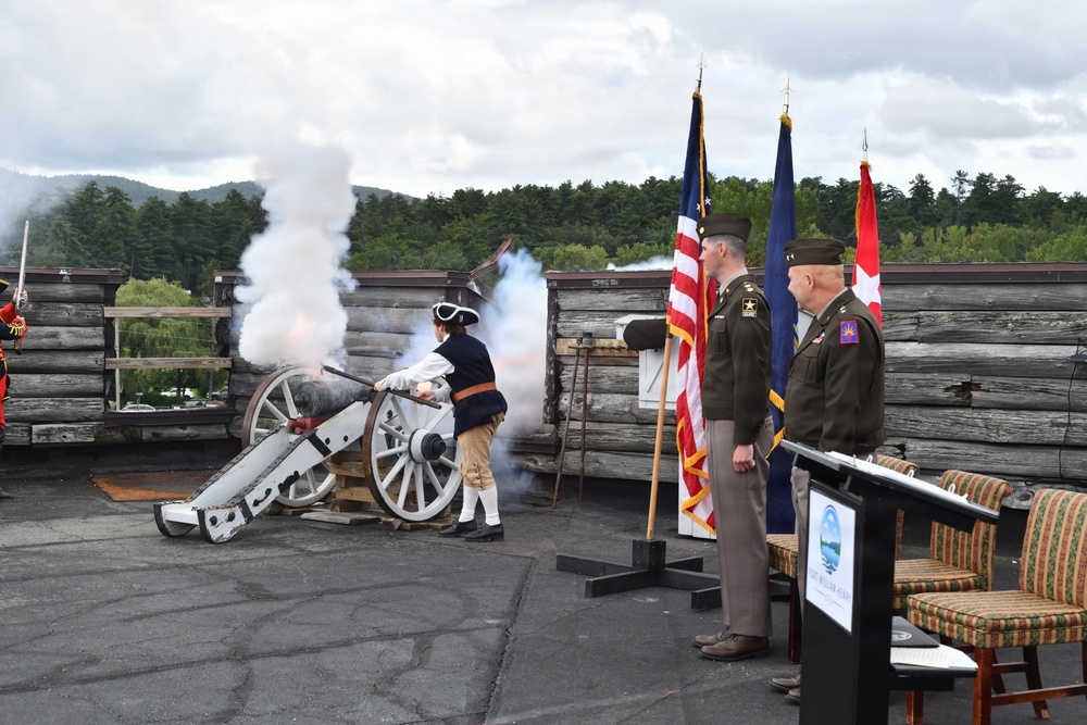 NY Army Guard officer promoted at French and Indian War Battlefield