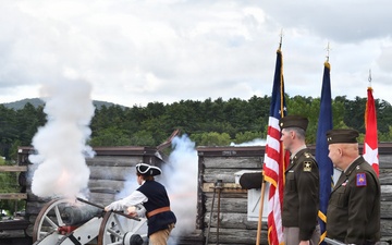 NY Army Guard officer promoted at French and Indian War Battlefield