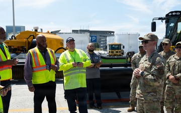 316th Civil Engineer Squadron strengthens community relations through training partnership with BWI Airport