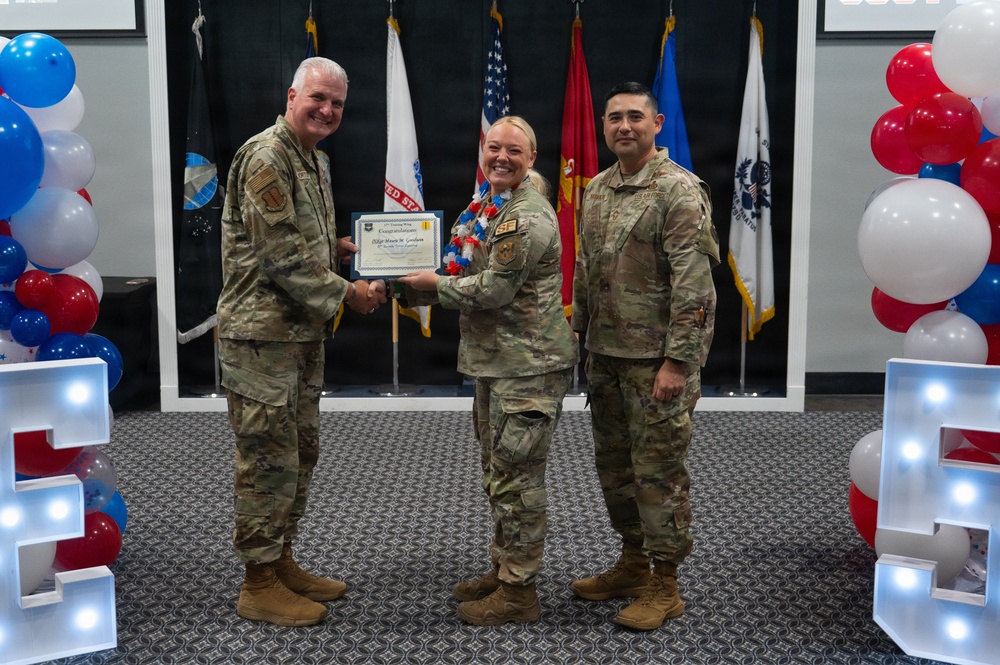 Goodfellow celebrates 2026 staff sergeant release party