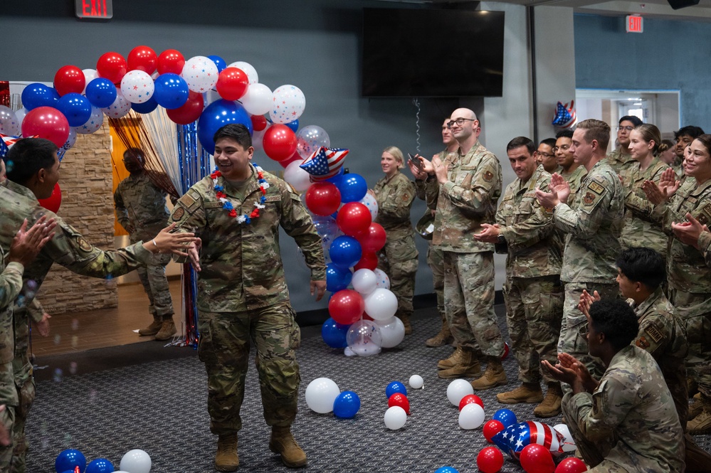 Goodfellow celebrates 2026 staff sergeant release party
