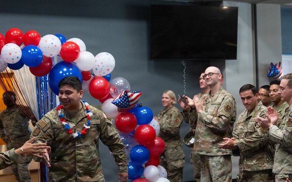 Goodfellow celebrates 2026 staff sergeant release party