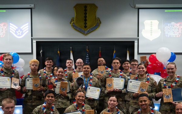 Goodfellow celebrates 2026 staff sergeant release party