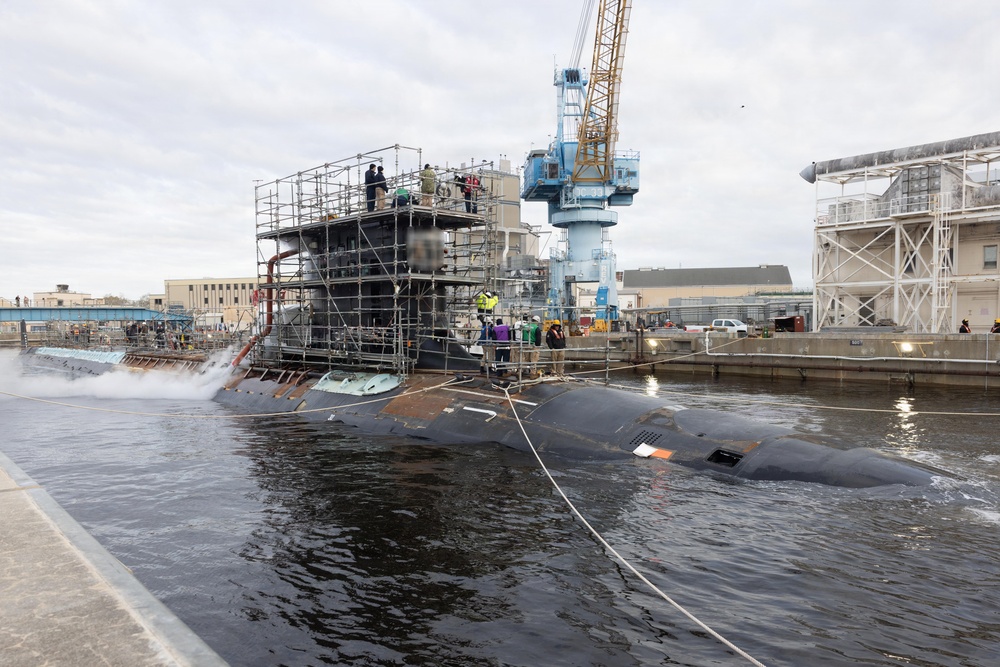 Teamwork Leads Norfolk Naval Shipyard to Early Completion of USS John Warner Hot Operations