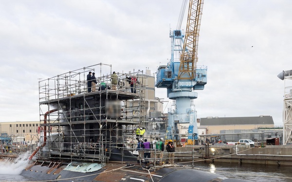 Teamwork Leads Norfolk Naval Shipyard to Early Completion of USS John Warner Hot Operations