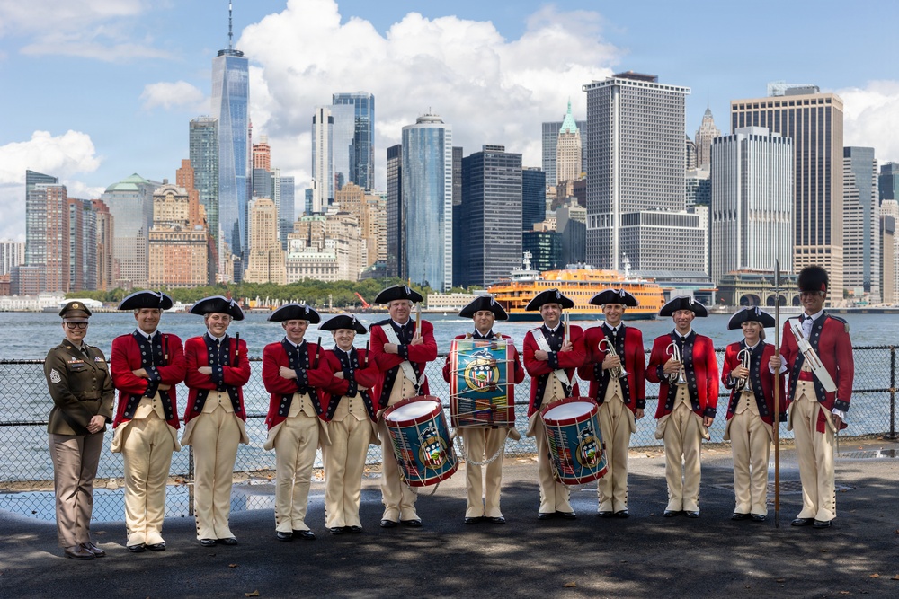 Fife and Drum Corps at Governors Island