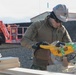 Seabees Build Hut During Northern Viking