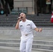 Sea Chanters Chorus performs at U.S. Navy Memorial