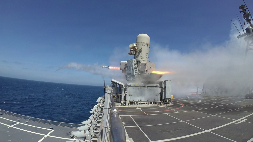 USS Oakland Performs Live-Fire Exercise