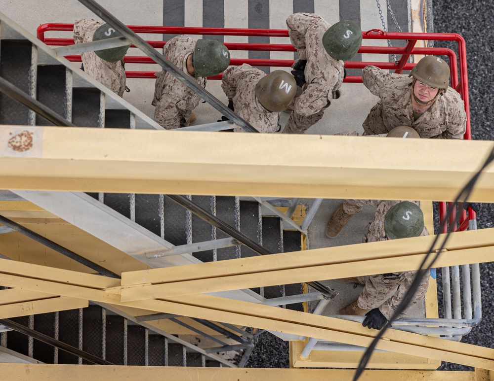 Delta Company Rappel Tower