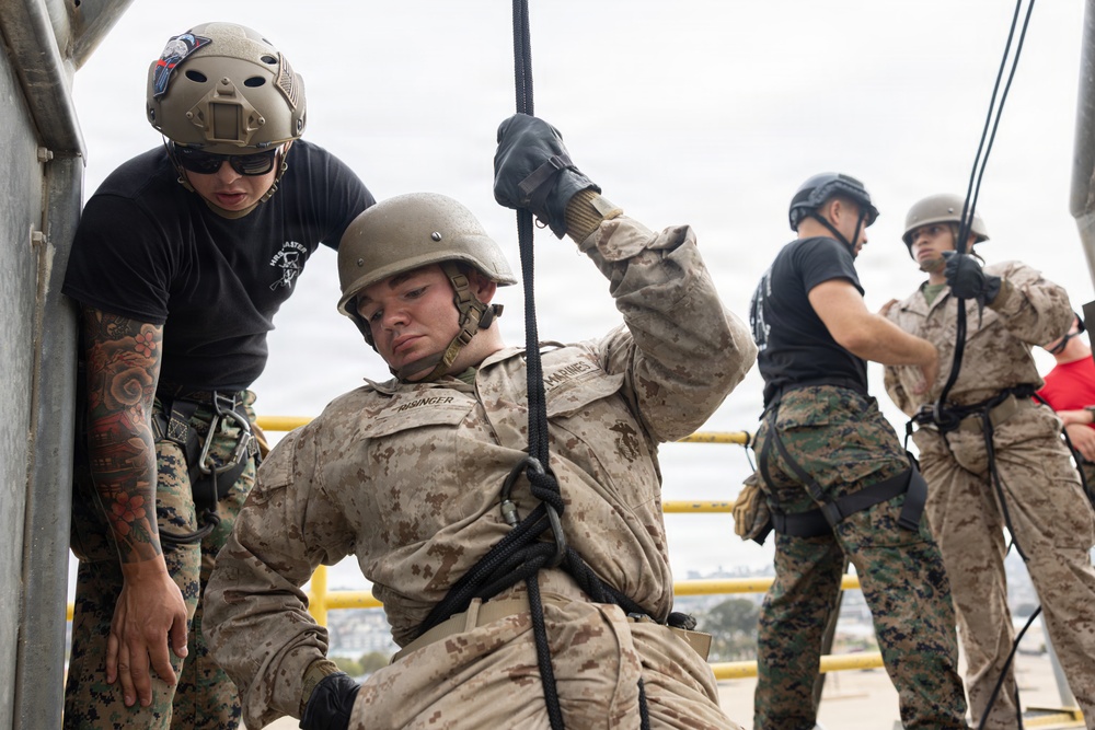 Delta Company Rappel Tower