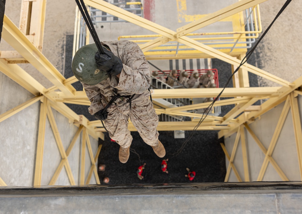 Delta Company Rappel Tower