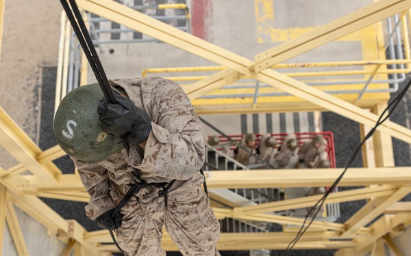 Delta Company Rappel Tower