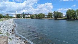 New USACE Buffalo District Commander Tours Outer Harbor Wetland Site