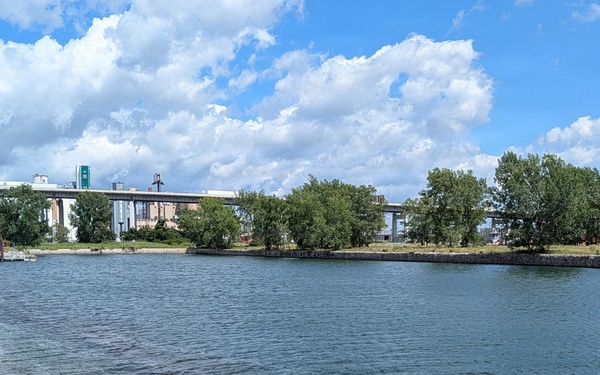 New USACE Buffalo District Commander Tours Outer Harbor Wetland Site