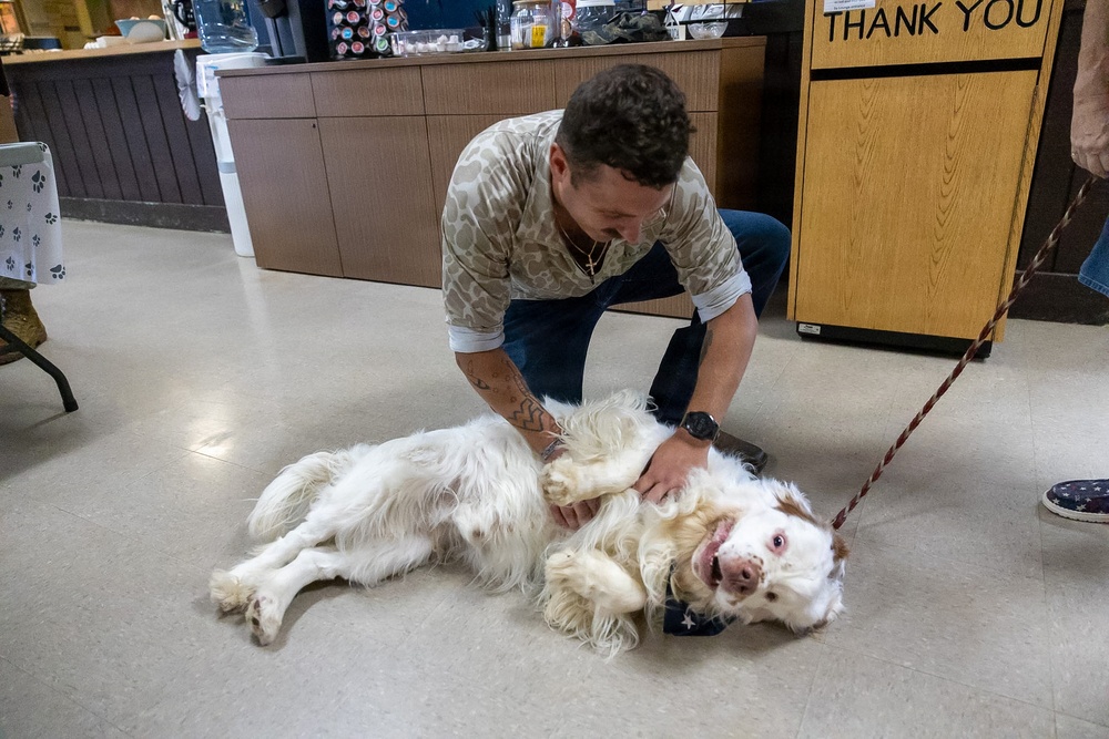 Fort Indiantown Gap USO hosts 'Cookout With a Canine'