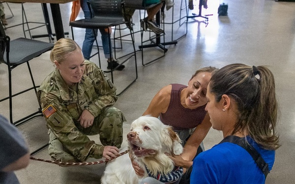Fort Indiantown Gap USO hosts 'Cookout With a Canine'