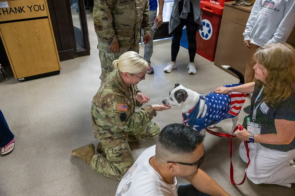 Fort Indiantown Gap USO hosts 'Cookout With a Canine'