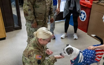 Fort Indiantown Gap USO hosts 'Cookout With a Canine'