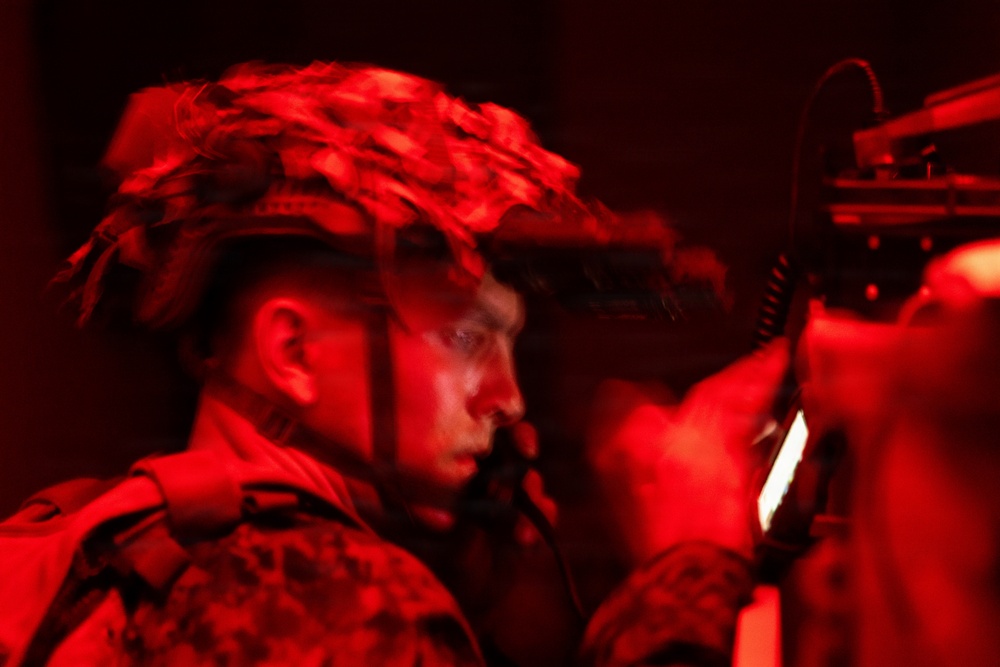 U.S. Marines with 2nd Bn., 1st Marines participate in MWX 4-26