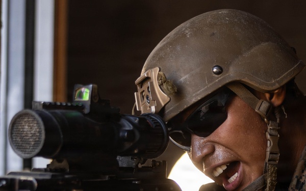 U.S. Marines with 2nd Bn., 1st Marines participate in MWX 4-26