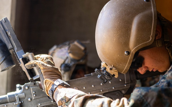 U.S. Marines with 2nd Bn., 1st Marines participate in MWX 4-26
