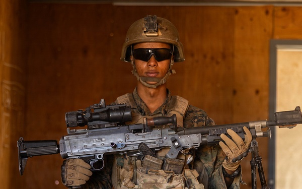 U.S. Marines with 2nd Bn., 1st Marines participate in MWX 4-26