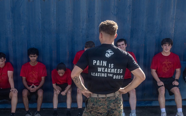 RSS Baybrook Poolees Prepare for Recruit Training