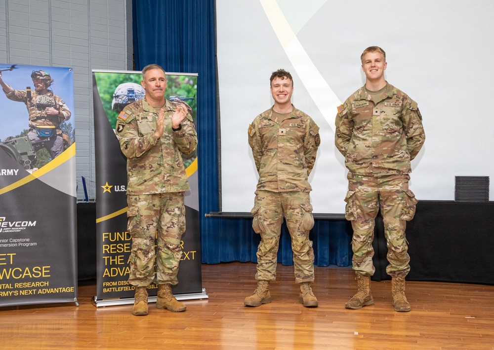 Cadet showcase displays the power of Army-academia collaboration