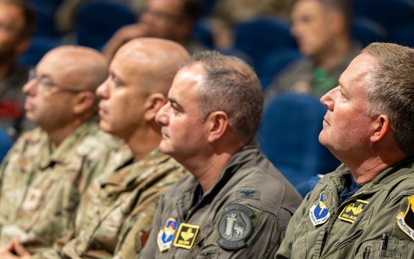 ACC Commander Engages With Sheppard AFB Personnel During All Call