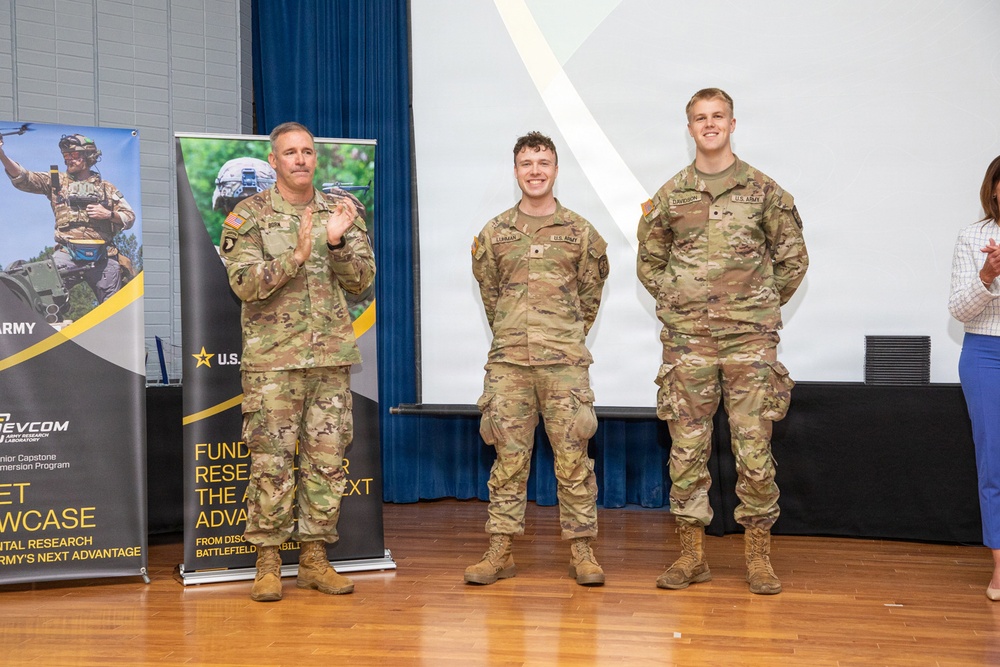 Cadet showcase displays the power of Army-academia collaboration