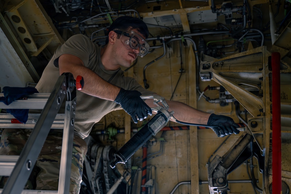The work behind the tanker