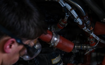 The work behind the tanker