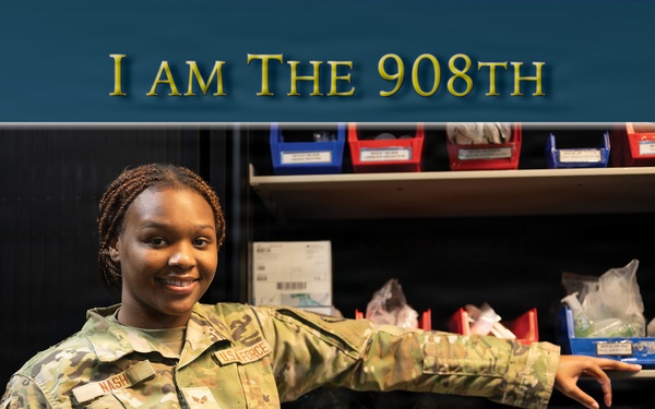 I am The 908th: Senior Airman Kaitlynn Nash
