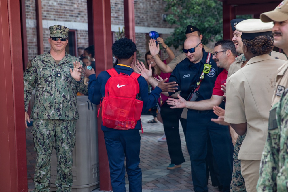 Belle Chasse Academy welcomes students back to school