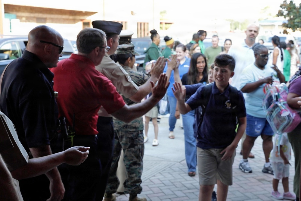 Belle Chasse Academy welcomes students back to school