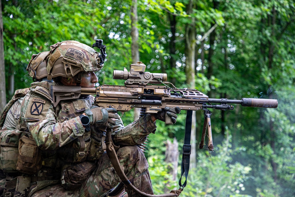 2-22 Live fire exercise