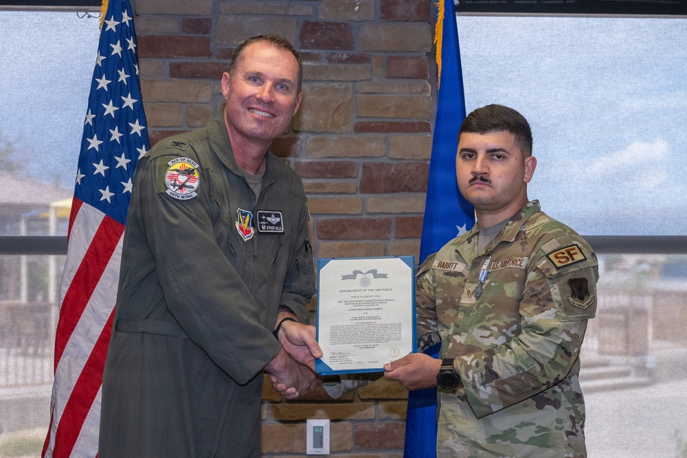 Holloman Defenders recognized for combat operations across CENTCOM