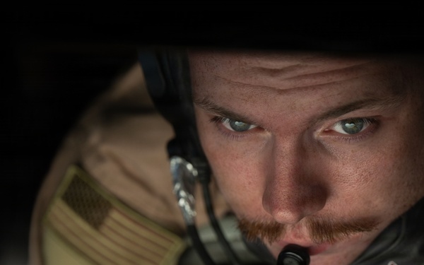 KC-135 supports F-16 refueling operation in CENTCOM