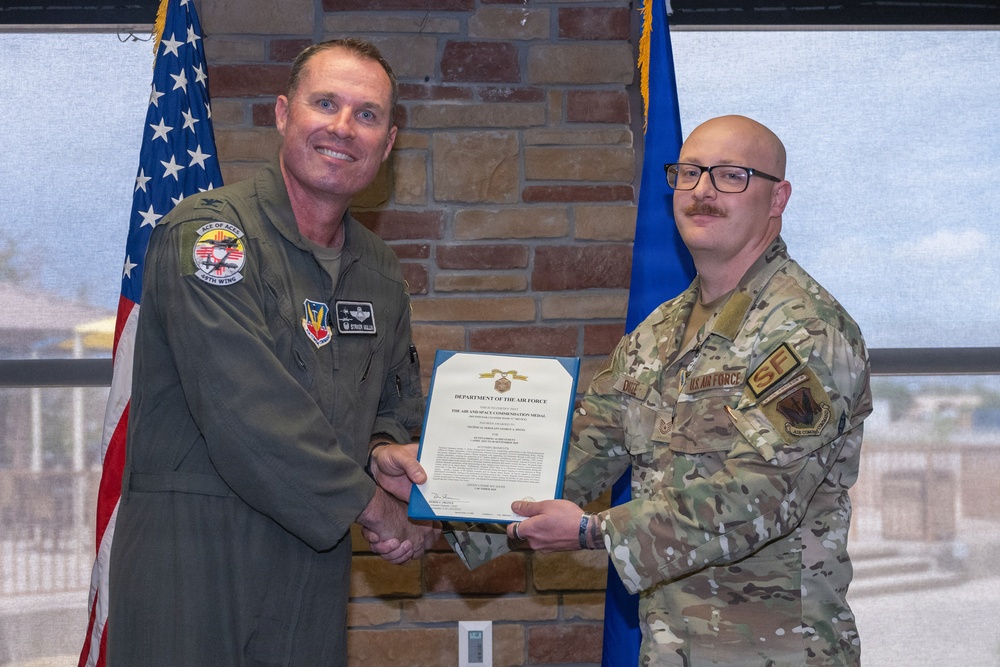 Holloman Defenders recognized for combat operations across CENTCOM