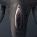 KC-135 supports F-16 refueling operation in CENTCOM