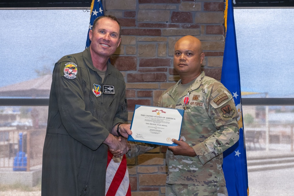 Holloman Defenders recognized for combat operations across CENTCOM