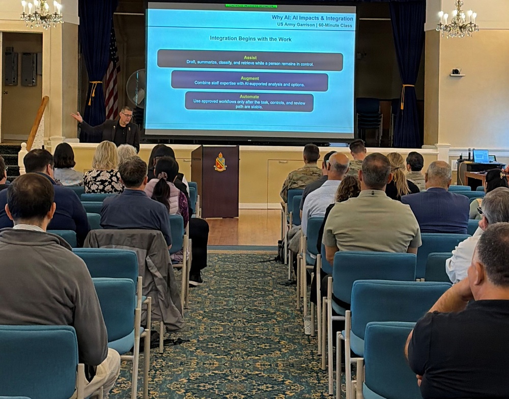 Presidio of Monterey hosts AI workshop