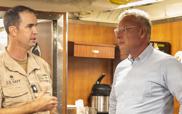 Congressman Scott Peters Visits USS Springfield (SSN 761)