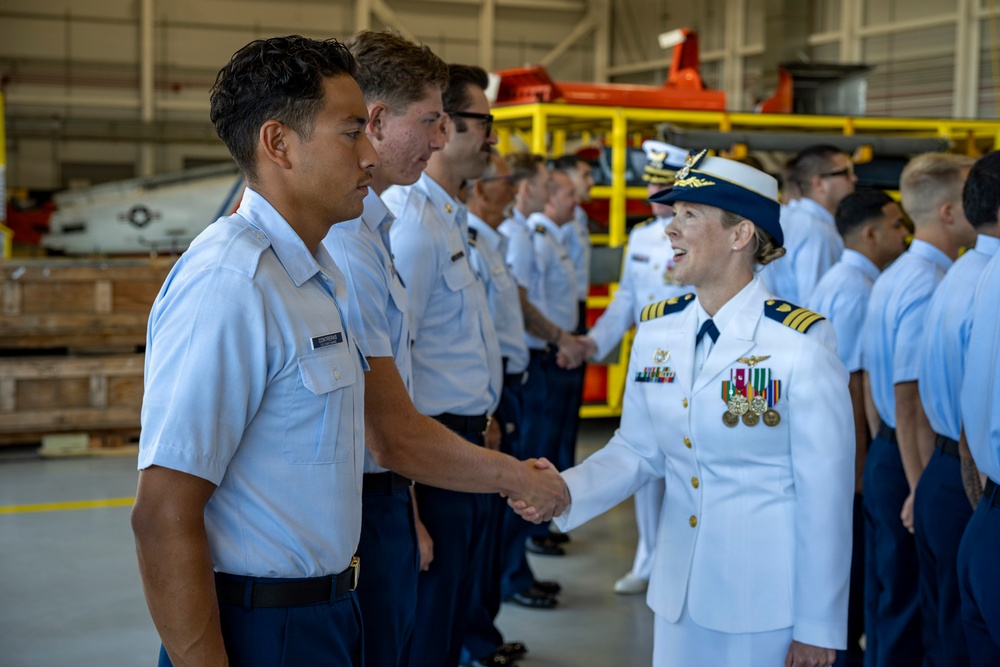 Coast Guard Air Station Ventura holds Change of Command ceremony